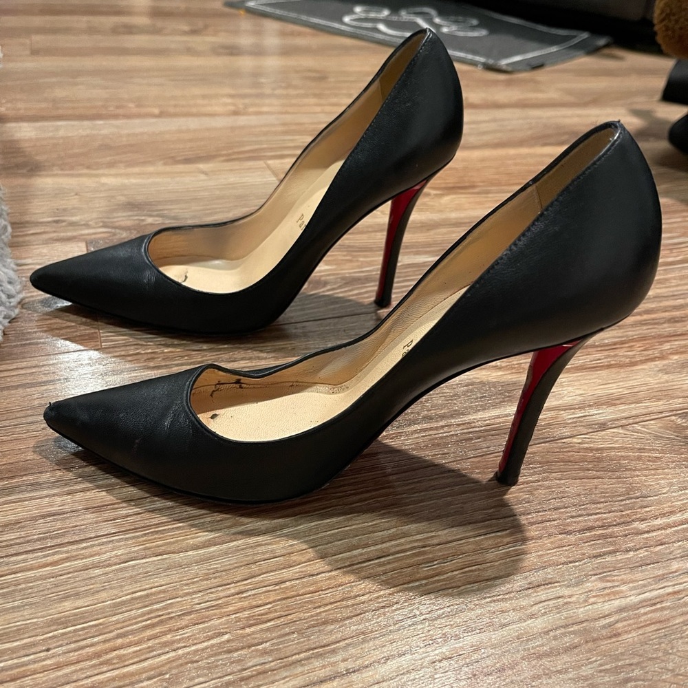 Christian Louboutin Pumps Patent Calf black 100 mm